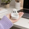Stable Tealight Display Stand Halloween Ghost Candle Holder, Cute 3D Printed Tea Light Holder for Minimalist Decor Scented Candles, Small Tabletop