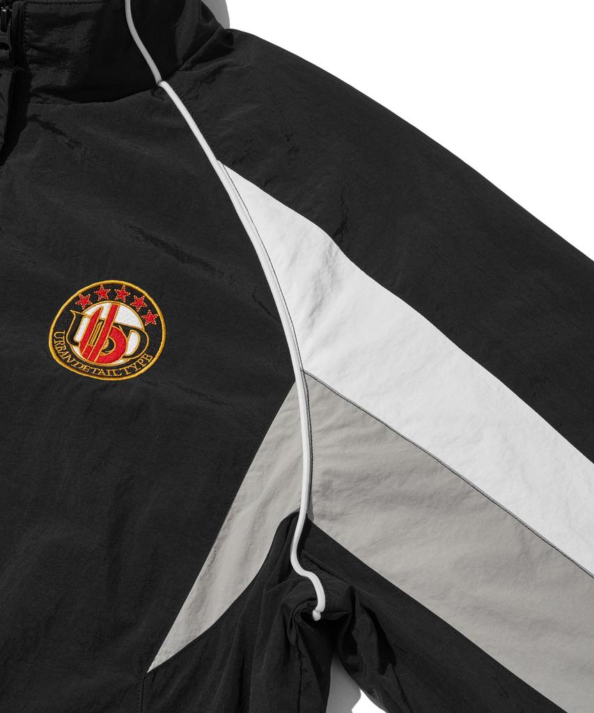 URBANDTYPE Berlin Track Top Windbreaker_Black