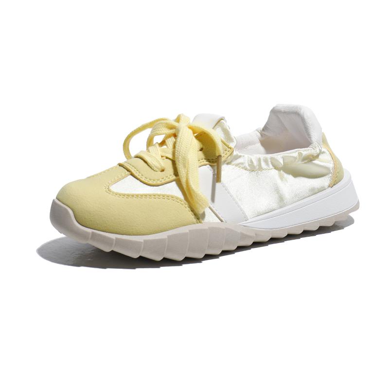 Fashion Women Sneakers Fashion Shoes Spring Trend Casual Flats Female DLSYXD Fashion Comfort White Vulcanized Platform Shoes for Women