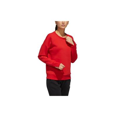 Originals Trefoil CNY Sweatshirt With Floral Pattern And Three Stripes Women Sweatshirt Red FM9272
