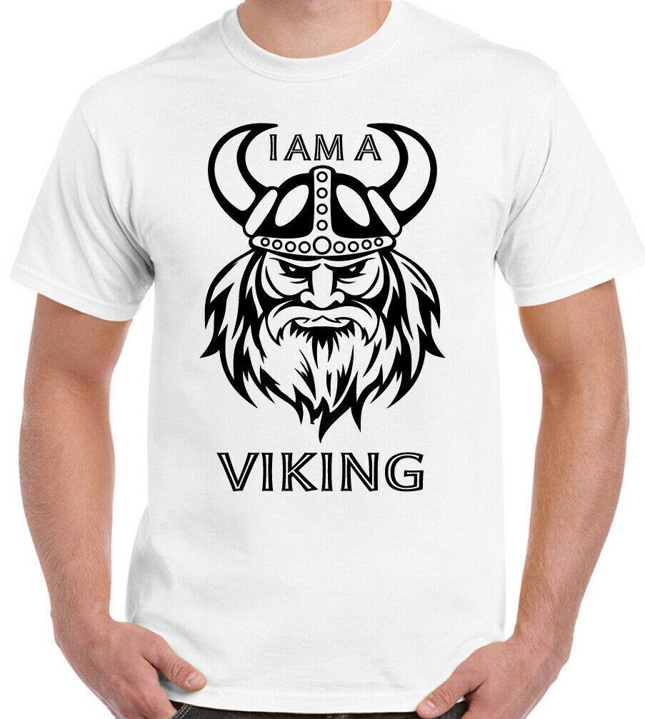 VIKING T-Shirt I Am A Mens Funny Warrior Norse Nord Norway Thor Odin Biker XL