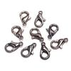 50Pcs Lobster Hooks Plated Multipurpose DIY Bracelet Necklace Key Ring Lobster Clasps Jewelry Findings