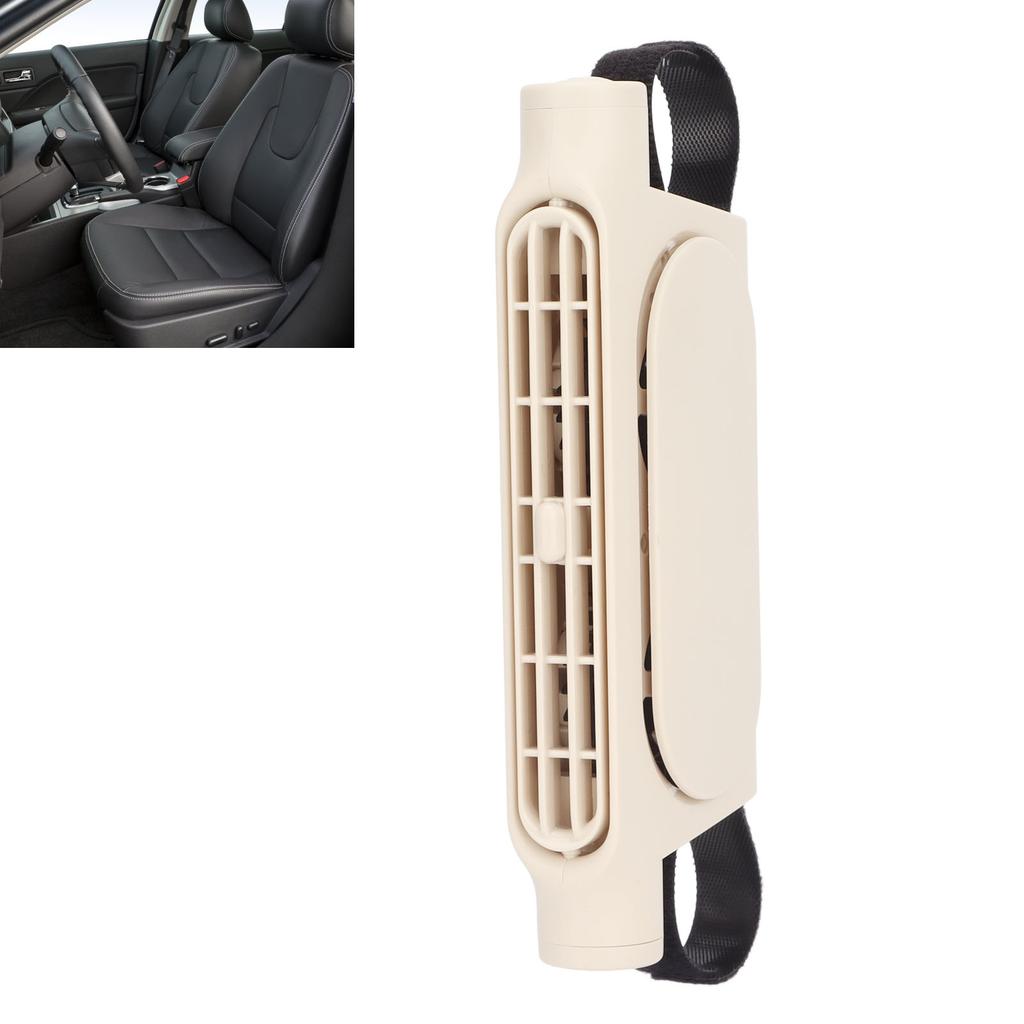 USB Backseat Car Fan 3 Wind Speeds Powerful Recirculating   Low Noise Car Cooling Fan for Backseat SUV RV