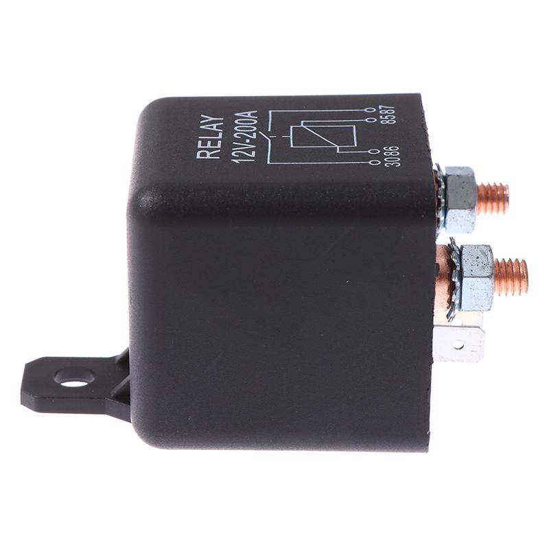 12V 200 Amp Heavy Duty Split Charge/Winch Relay For Car Van Boat 4 Pin