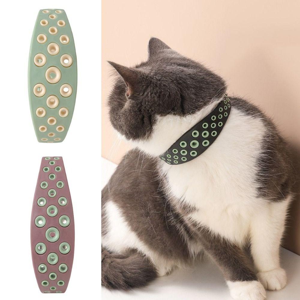 Anti Flea and Mite Cat Collar Adjustable Necklace Cat Repellent Collar Pet Deworming Collar  Puppy
