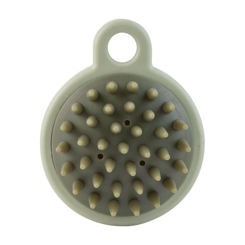 Japanese Silicone Scalp Massage Shampoo Brush & Comb