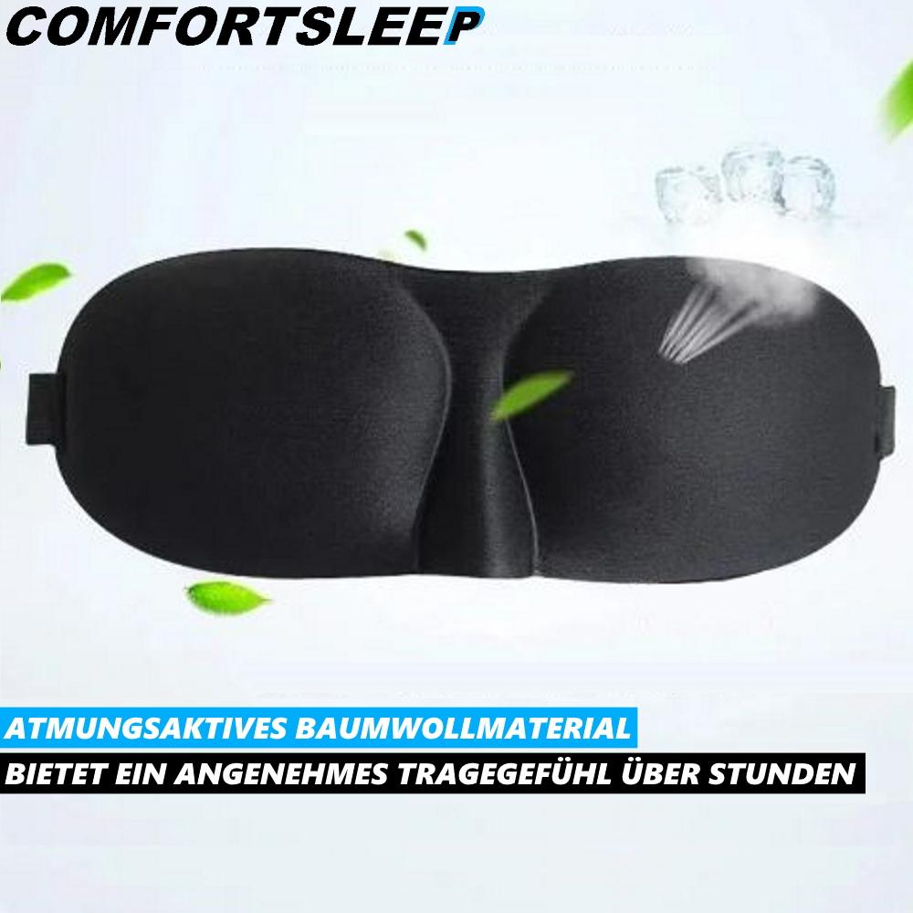 COMFORTSLEEP Augenmaske 3D Premium Schlafmaske Schlafbrille Augenbinde