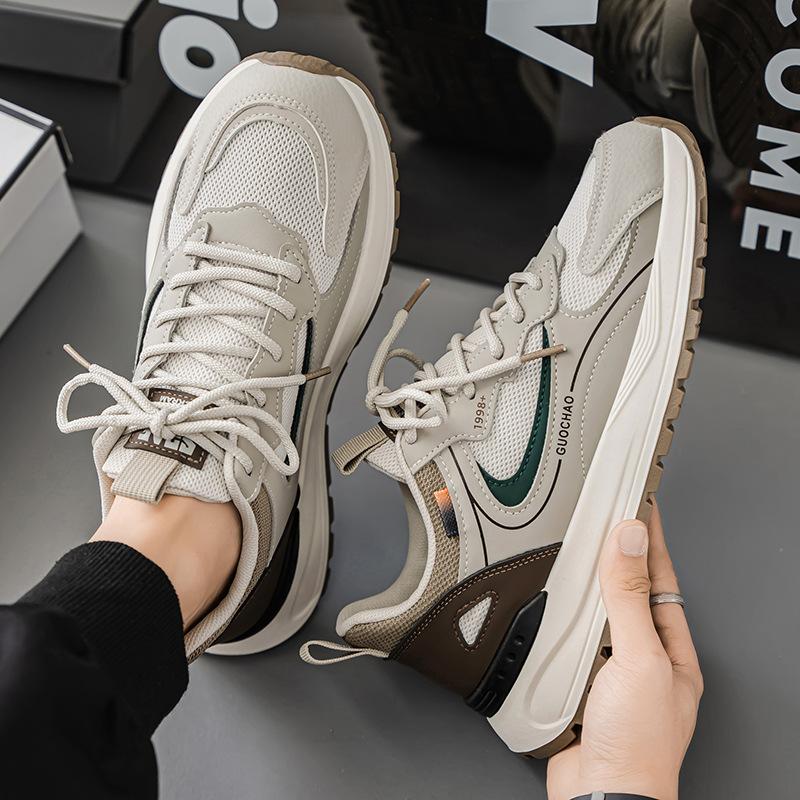 

2025 new summer mesh shoes breathable and versatile personalized thick-soled non-slip and wear-resistant fashion trendy shoes versatile Korean version 39