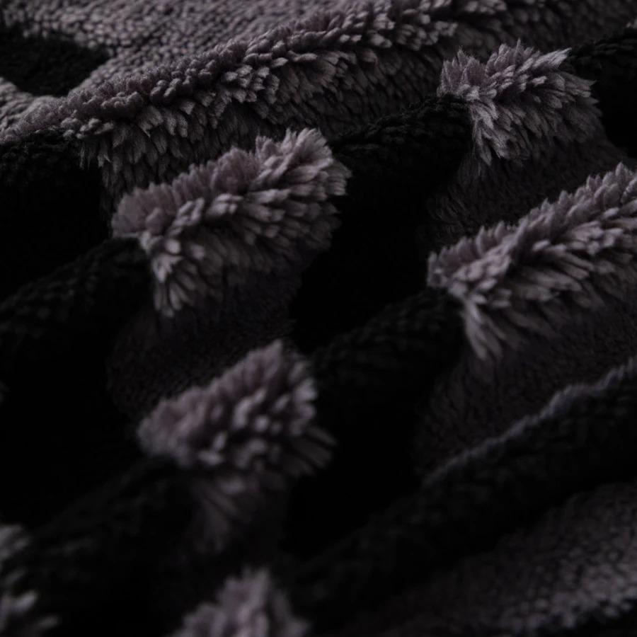 1ks Hřejivý Zesílený Nadýchaný Fleece Bohemian Ručník na Pohovku, pro Obývací Pokoj Ložnici Volný Čas Hřejivá Přikrývka Boho Potah na Pohovku