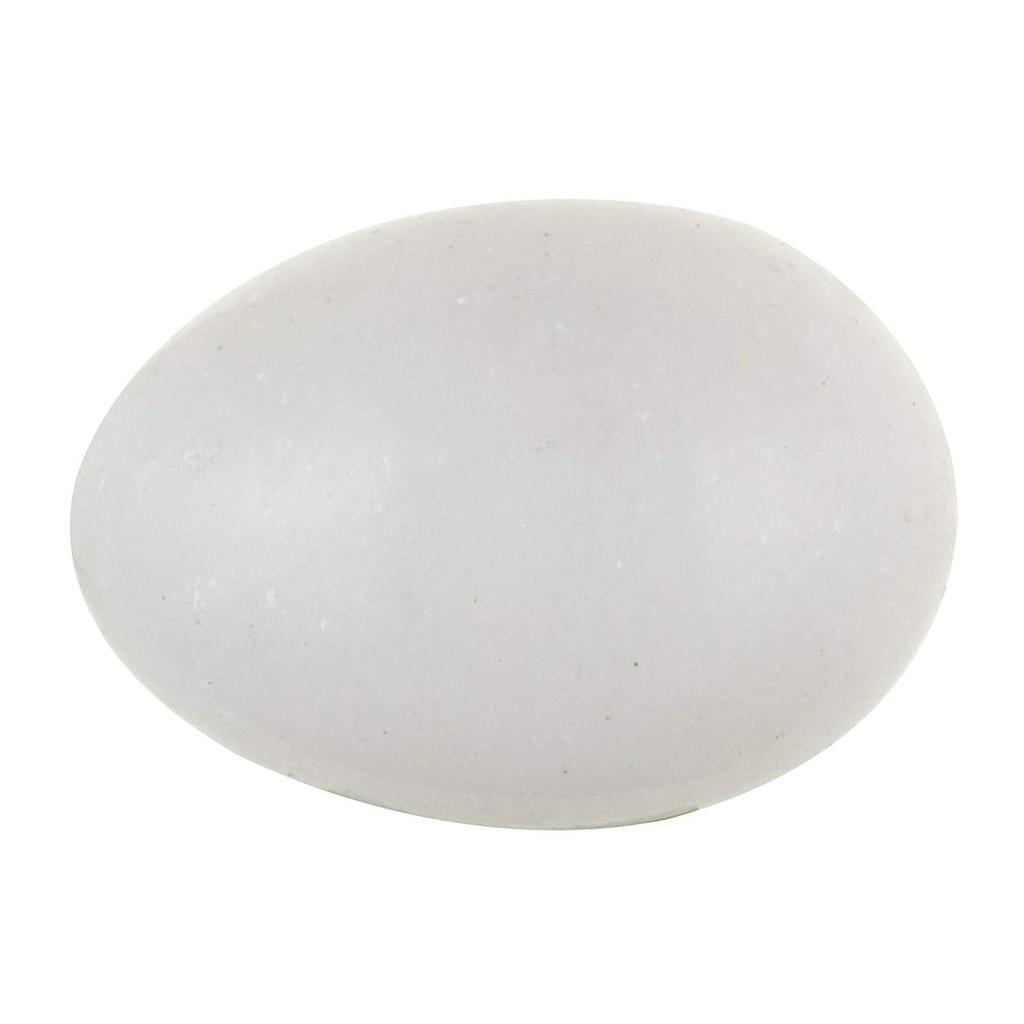Natural White Marble Stone Shaligram Shivling Laxmi Narayan Stone, Size-3.5 Cm JL286093830040
