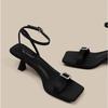 Fashion 2025 Summer Designer Women's Sandals New Fashion High Heels Stilettos Lace-up Sandals for Women Slingback Femme Zapatos De Mujer