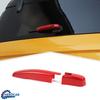 Für Ford Bronco Sport -2025 Rot Heckscheibenwischer Abdeckung Zierleiste Dekor ABS