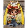 Womens Oversized Hooded Sweatshirt With Cartoon Animal Print Casual Streetwear Top Fall 2025