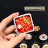3D Chinese Style Food Magnet: Lobster & Noodles Hot Pot with Mantis Shrimp Sticker