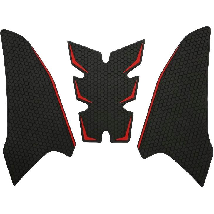 Tank Pad for Honda CB650R CBR650R 2019-2023-2024 CB CBR 650R Motorcycle Gas Tank Protector Fuel Tank Sticker Accessories (Red)