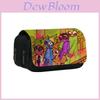 Rainbow Friends Double Layer Pen Case With Large Capacity For Students And Kids