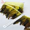 CHENGVRIGHT Wholesale 10 Meter 13-18CM Chicken Rooster Tail Feathers Trims Strip for Wedding Party Clothing Rooster Feather Trim