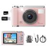 Digital Camera with 4K Video Recording and Upgraded True 50MP 32GB Micro SD AF Compact Large 16x and Image and Includes a Japanese Instruction Ideal