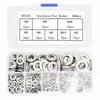 360Pcs Stainless Steel Flat Washer Sealing Ring Washers Assortment Set 8 Sizes