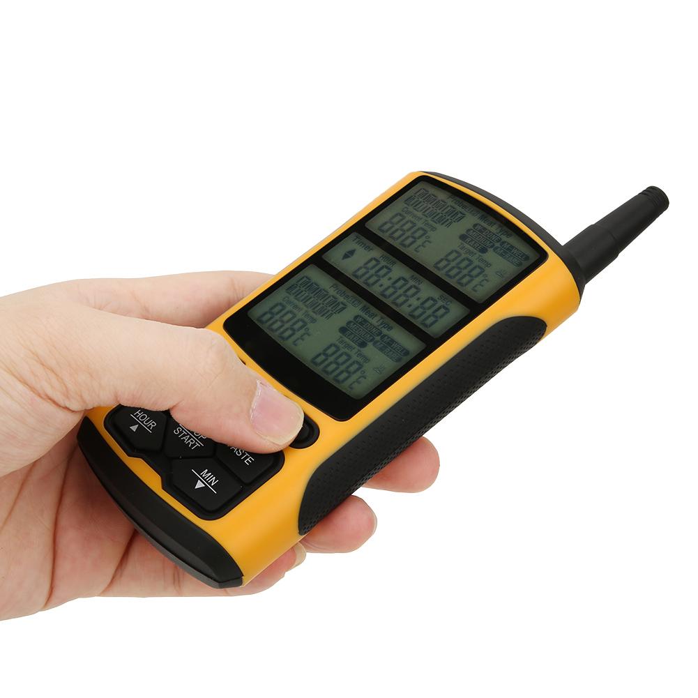 Dual Probe Wireless Transmission BBQ Thermometer Food Thermometer Kitchen Cooking Accessories