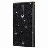 Redmi Note 9 Pro/K30/8A Leather Wallet Case with Laser Engraved Nine Card Slots