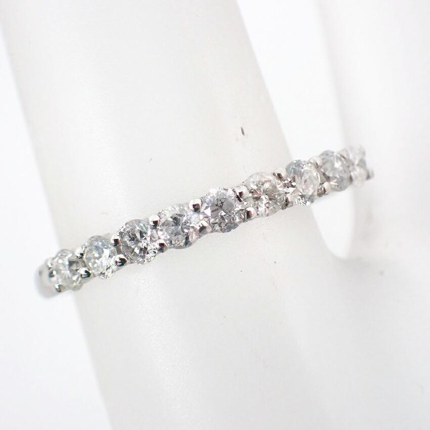 [New] Pt900 Diamond Ring/Size 9/j50-3