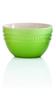 LE CREUSET Stoneware Rice Bowls, 300ml (Small), Rainbow, Heat and Cold Resistant, Microwave and Oven Safe, Pack of 5 [Official Japanese Product]