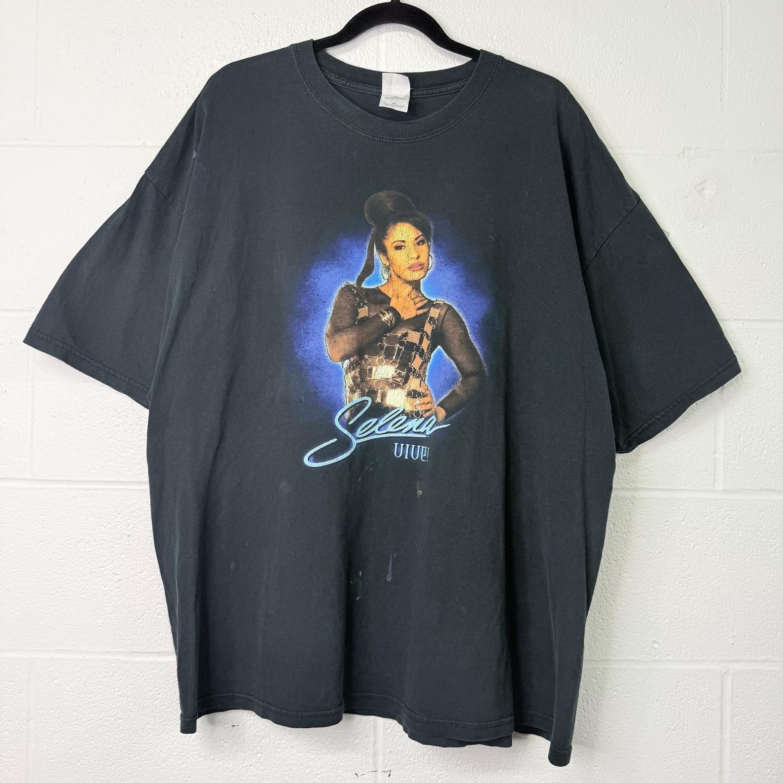 2000s Selena Vive Houston Texas T shirt Sz XXL (B2753) 2XL
