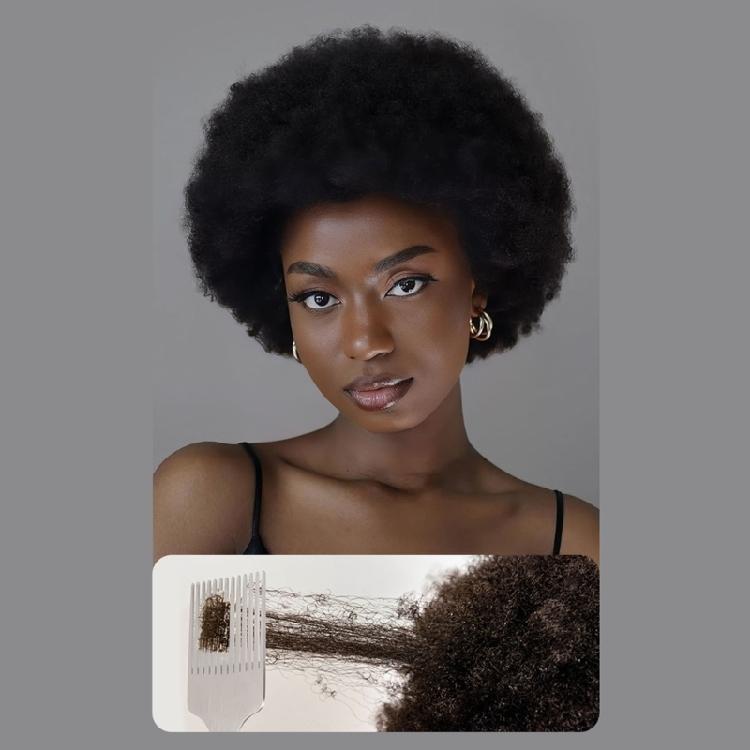 Aluminum Fork Comb Men Personal Grooming Wide Teeth TangleFree Styling Travel Friendly Accessory