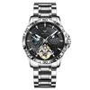 Ailang 8063 Automatic Mechanical Watch 2023 Hot Sale Men Luxury Galaxy Multifunctional Rubber Band Good Material