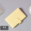 Customized Planner Diary Notebooks A5 A6 A7 Ring Binder Budget Pu Leather Binder Clip Notebook