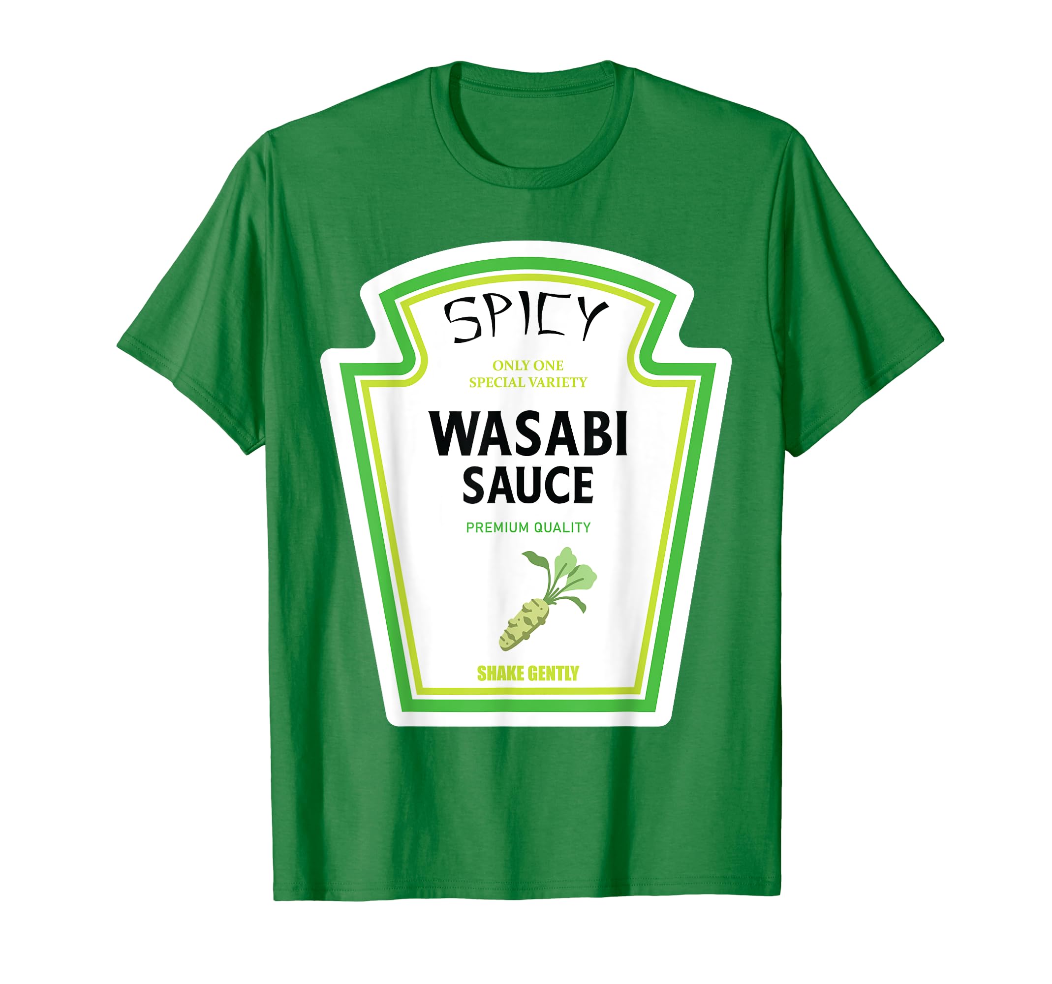 

Wasabi Sauce Halloween 2023 Costume Family Ketchup Mustard T-Shirt