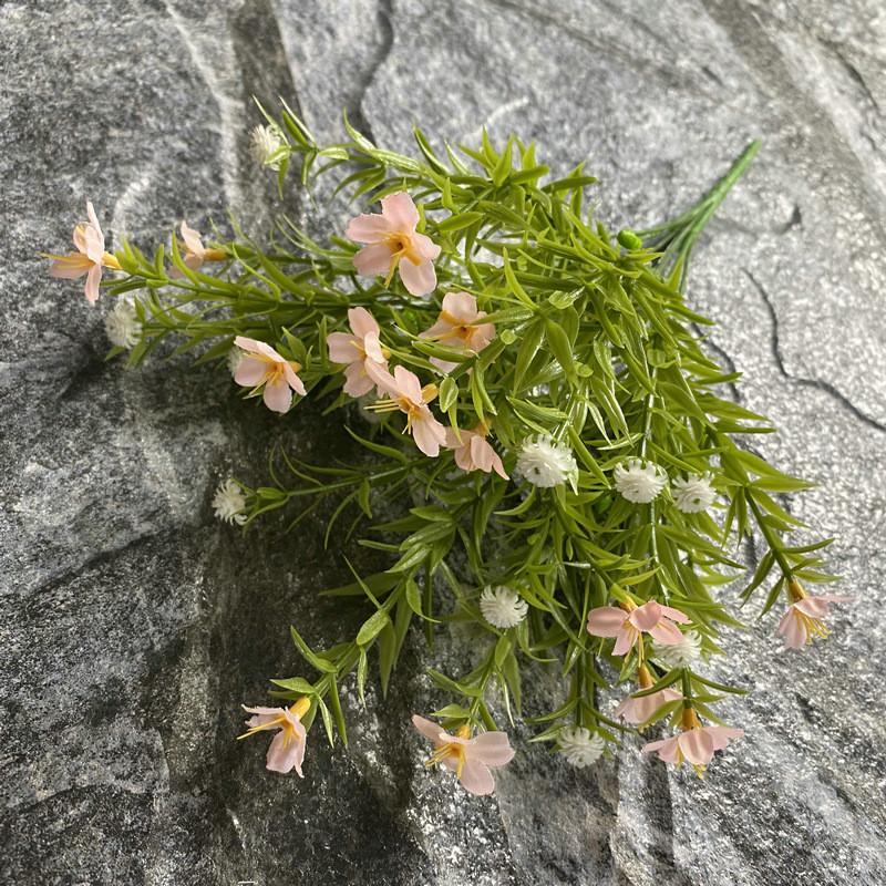 Artificial 7 Branch Orchid Flower Arrangement For Photography Home Decor