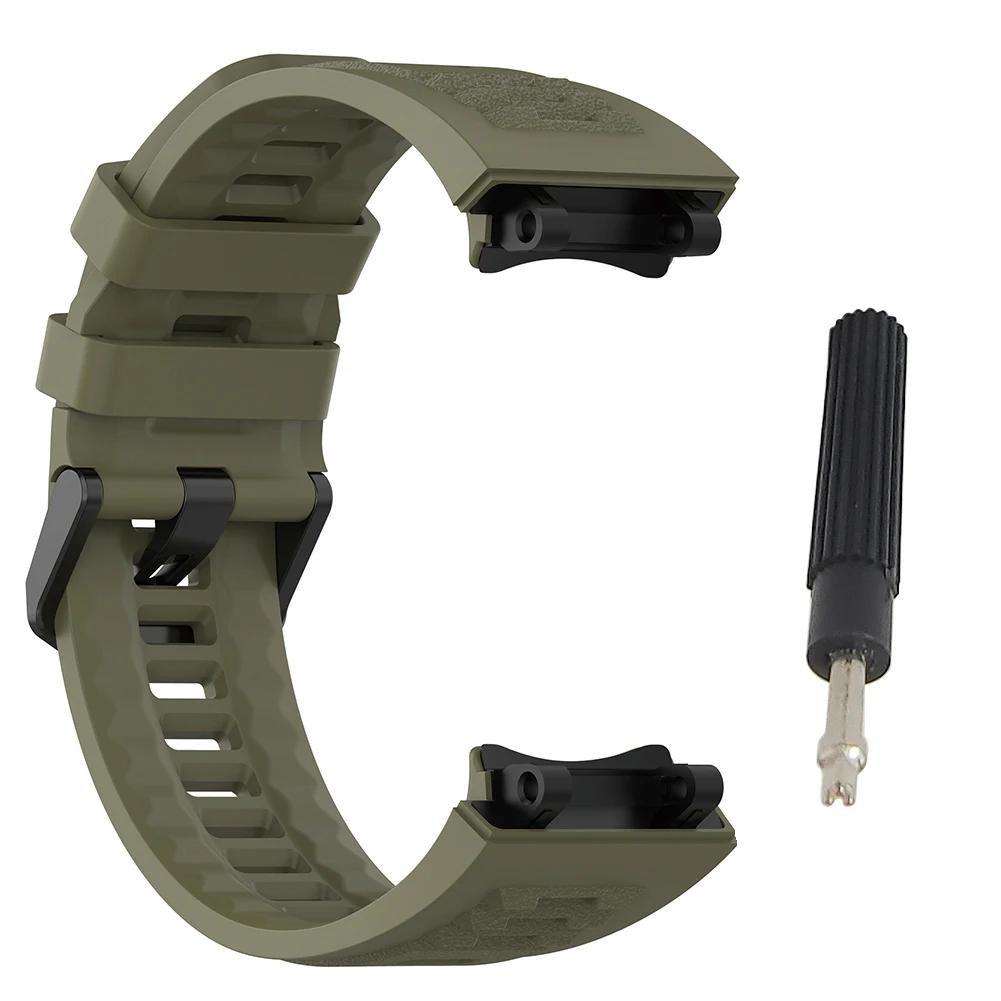 Silicone Wrist Band Strap Replacement Watch Band Bracelet Smart Watch Accessories Sport Watch Bracelet for Amazfit T-Rex 2 A2169