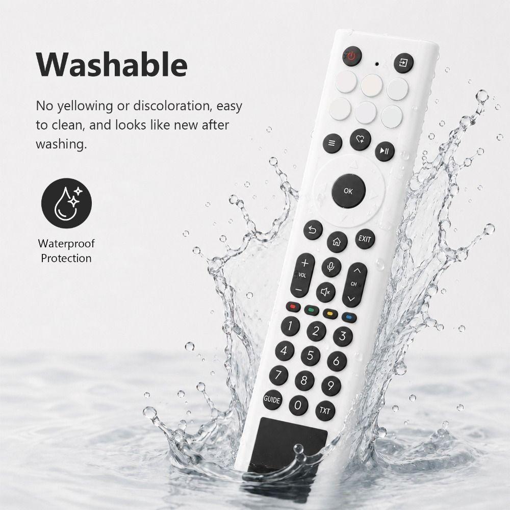with Lanyard Protective Case Silicone Remote Control Sleeve for Hisense ERF6A66 Accessories