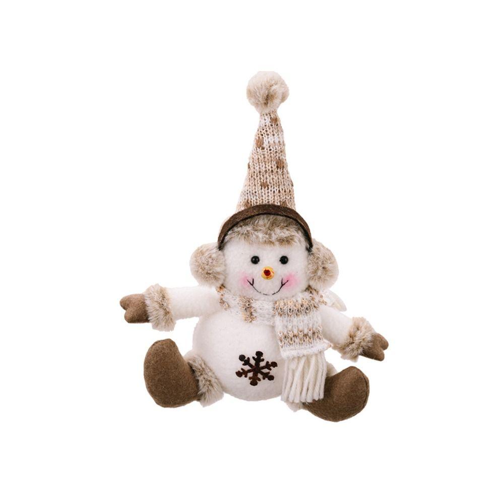Soft Christmas Knitting Plush Doll Christmas Tree Decoration  Festive Decoration