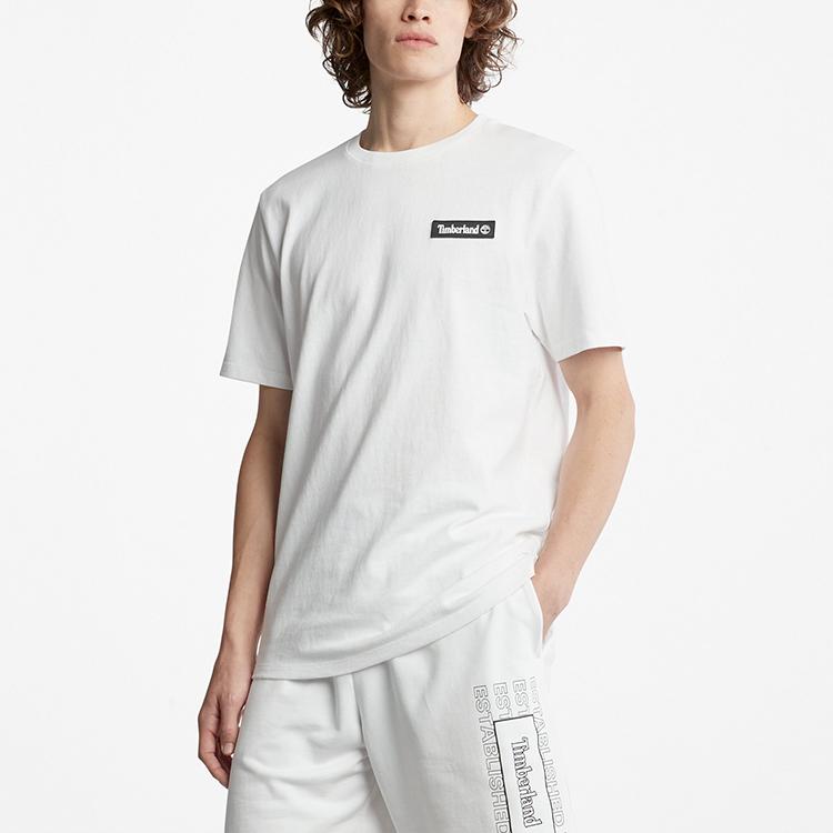 Timberland Mountain Series Outdoor Breathable Embroidered Logo Casual Round Neck Short Sleeve T-Shirt Unisex T-Shirts A26S7-100