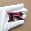 1pc 3D Zinc Alloy R Logo, Car Side Fender Rear Trunk Emblem Badge Sticker, Car Decoration Accessories
