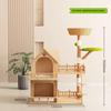 Aomengming Solid Wood Cat Tree & Activity Center