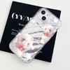 Mobile Phone Cases for iPhone 11 13 XR 15 Pro Max 12 14 Pro Max Case iPhone 16 7 Plus 8 Plus XS Max 6 15 Plus Laser Wave Pattern Anti-drop Waterproof