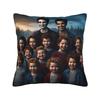 Saga del Tramonto Edward Bella Federe Moda Federa per Divano Divano Camera da Letto Copricuscino Stampato