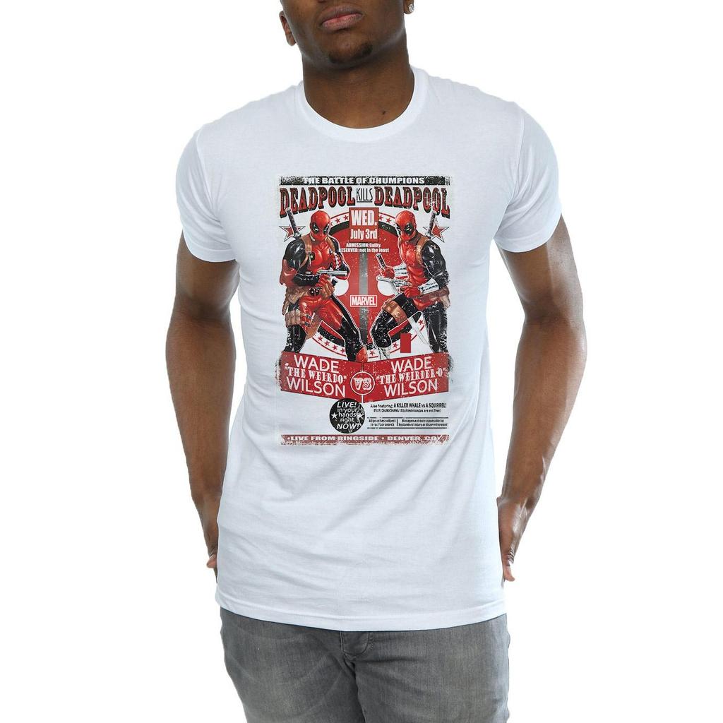 Marvel Mens Deadpool Kills Deadpool T-Shirt