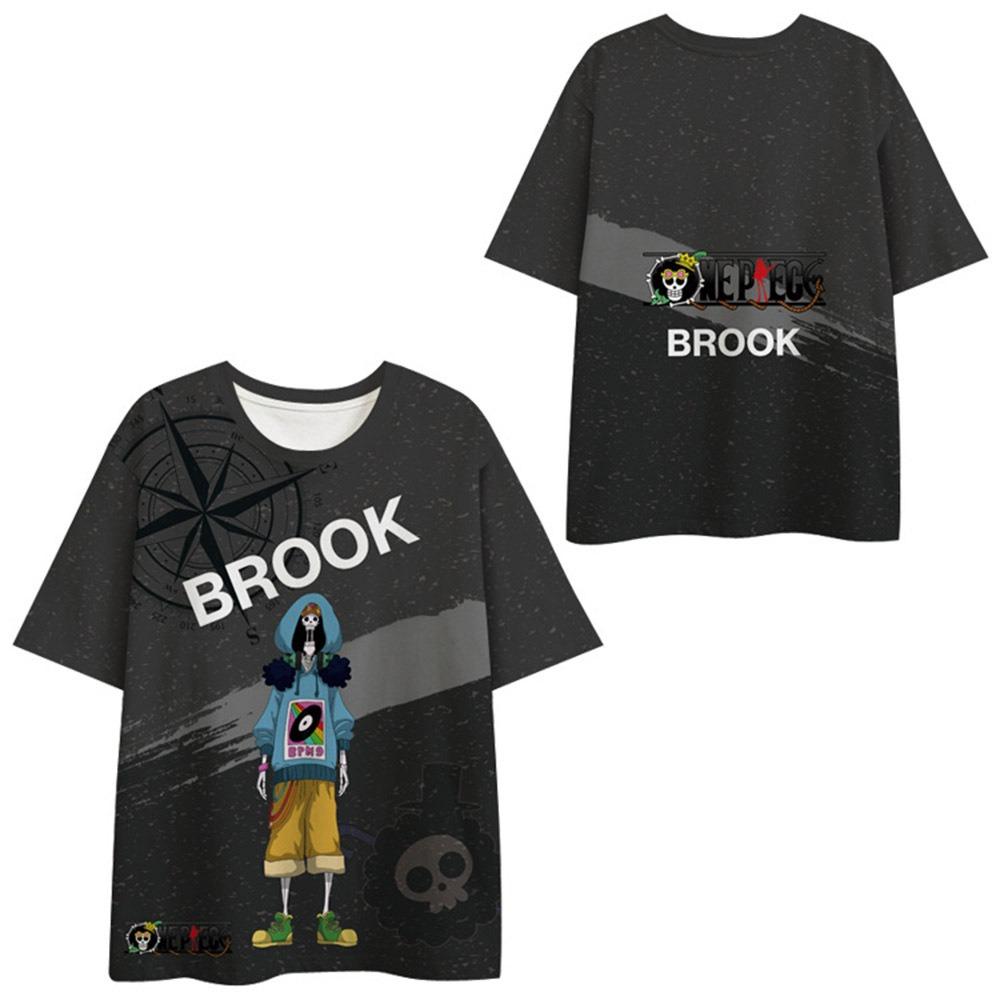 10 Colors Funny ONE PIECE Anime T Shirts Cool Men's Tshirt O Neck Casual Unisex Streetwear Fashion Tee