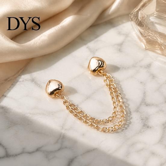 Clothing Adjustment Accessory Magnetic Clips for Pants Sleeve Hem, Multi-Function Fabric T-shirt Hem Clip Holder with Chain, Detachable Strong Magnet