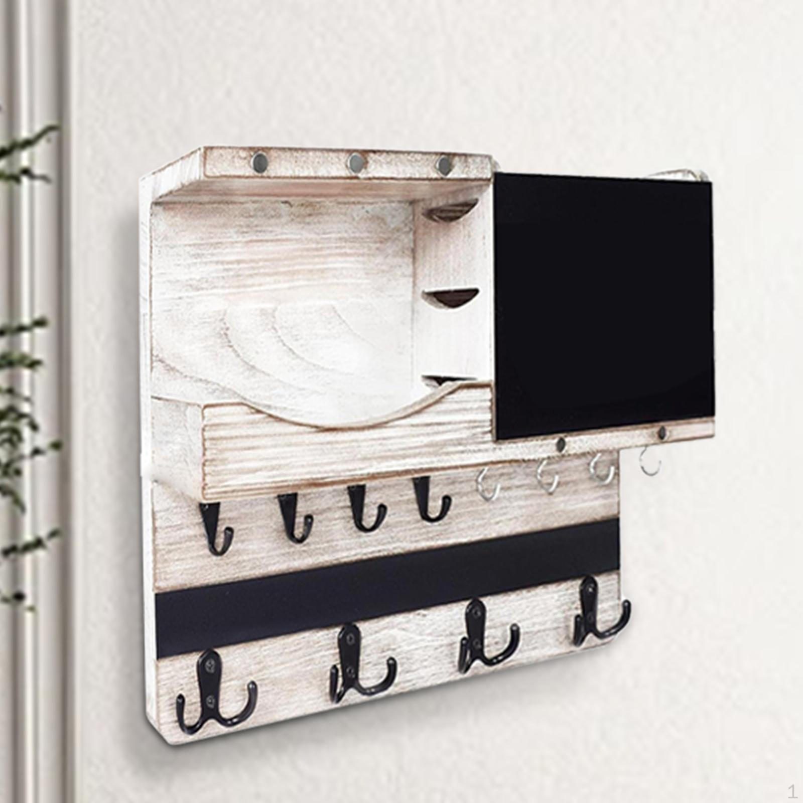 

Стійка для листів, органайзер, домашній декор, що заощаджує простір, сільський ключ і для білий