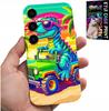Etui Do Samsung Galaxy S25 - Dinozaur W Ciężarówce Wzory Dla Dzieci