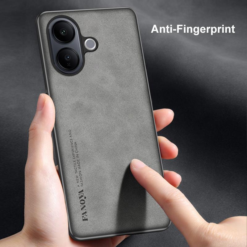 For Vivo V60 Lite Case Luxury PU Leather Phone Case For Vivo V60 Lite 5G V60Lite Back Cover Silicone Shockproof Full Protection