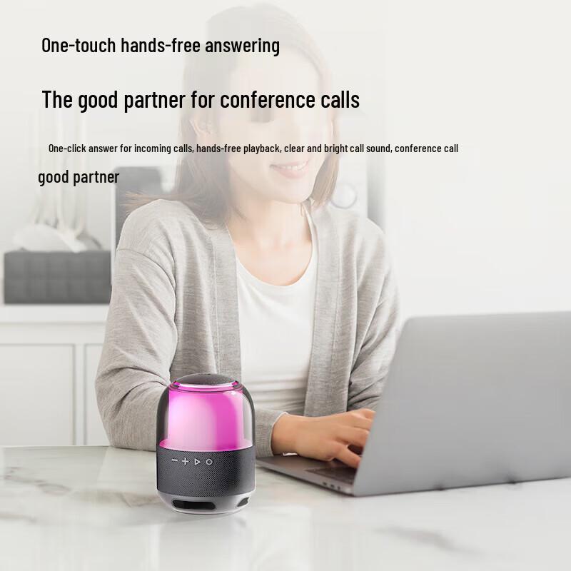 Xiaodu Colorful Smart Bluetooth Speaker CN plug (adapter included)