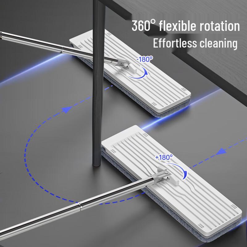 Mayflower Hands-Free Flat Mop & Bucket System