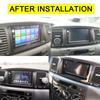 Radio Fascia for Toyota Corolla 2001-2006 GPS CD Stereo Panel Dash Mount Installation Trim Kit Frame Facia DVD Player FacePlate